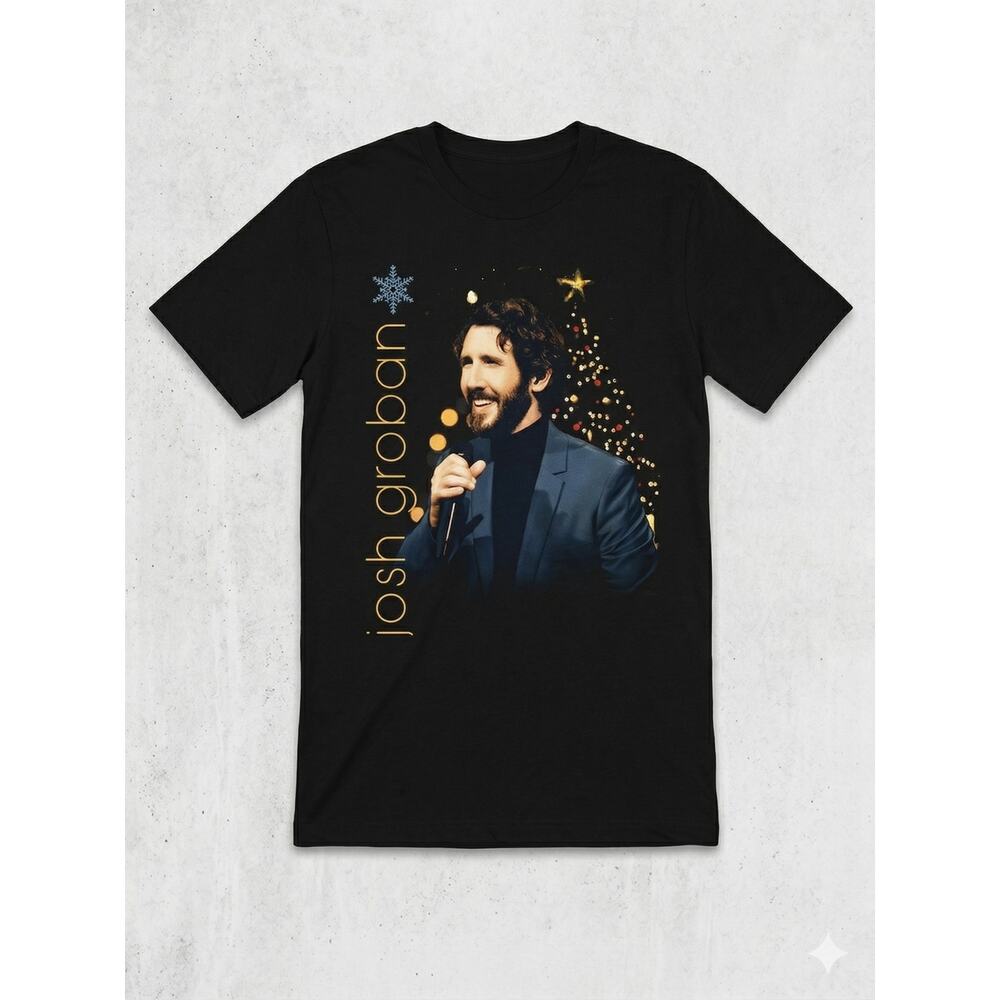 NEW Josh Groban Official 2020 Holiday Livestream Concert T-Shirt Size Small